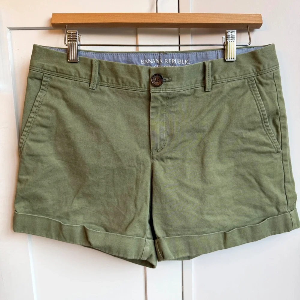 Banana Republic‎ City Chino Shorts Size 4 5